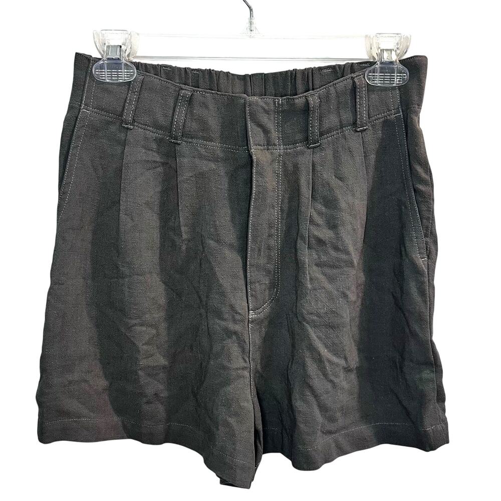 NWT Z Supply Calista Shorts from‎ Evereve Size Small Pleated with Pockets Linen